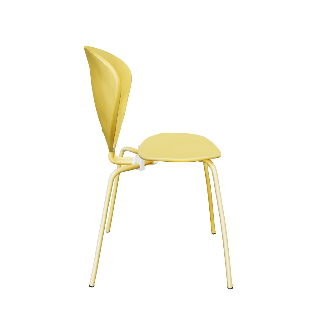 Comfortable Modern Nordic Style Plastic Dining Chairs Home Light Luxury Chair Italian Restaurant Backrest Chairs for Dining Room