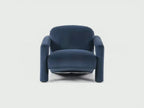 Nordic Design Velvet Lounge Chair for Corporate Reception for Hotels Villas Apartments Jewelry Stores