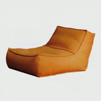 Comfortable Living Room Removable Lazy Chair Upholstery PU Leather Leisure Sofa Chair with Ottoman
