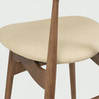 Wood Dinning Chair Hans Cream
