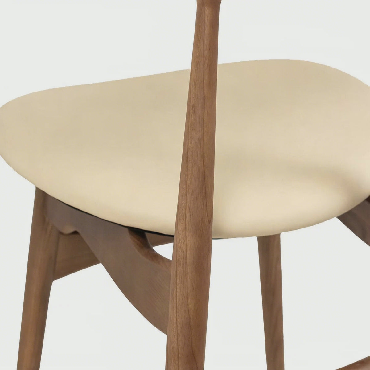 Wood Dinning Chair Hans Cream