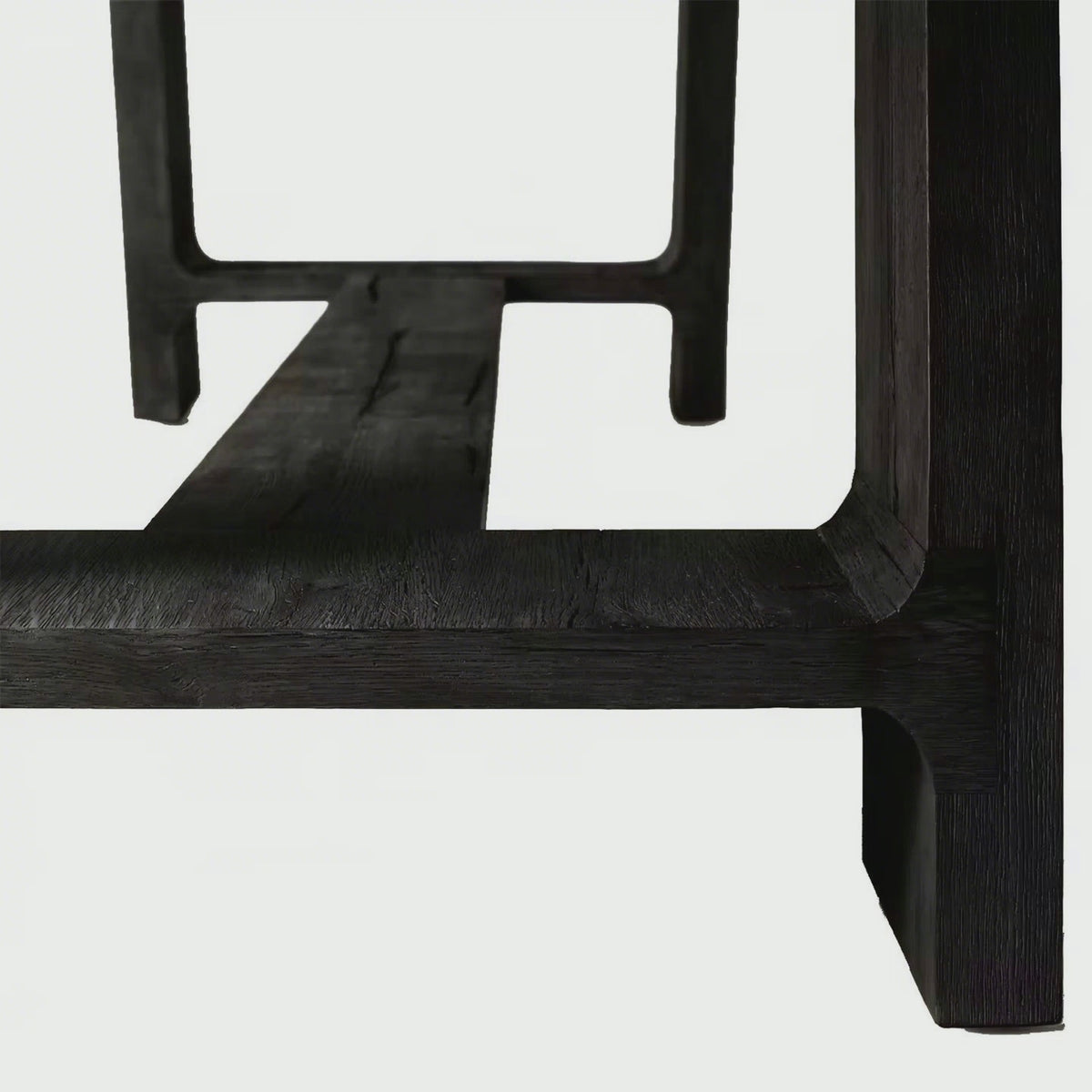 Sassanid New Arrival French Contemporary Indoor Solid Wood Davos Oak Rectangular Extension Dining Table