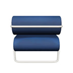 Latest Style Single Sofa Chair Living Room Hotel Homestay Reception Sofa Velvet Fabric Table and Chair Set