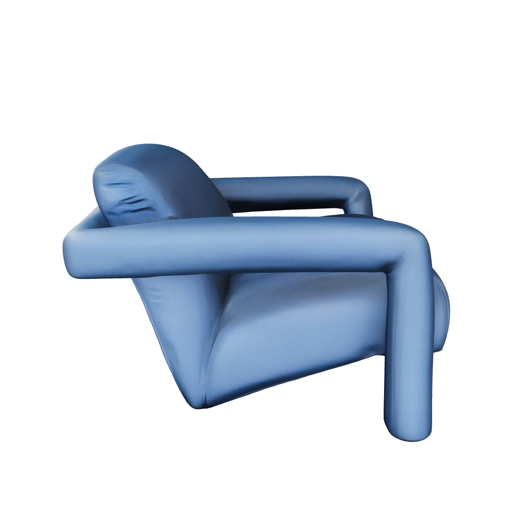 Nordic Design Velvet Lounge Chair for Corporate Reception for Hotels Villas Apartments Jewelry Stores